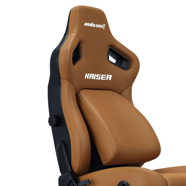 Купити Крісло для геймерів Anda Seat Kaiser 4 L Brown Premium PVC (AD12YDDC-L-20-K-PV/C) - фото 7