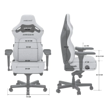 Купити Крісло для геймерів Anda Seat Kaiser 4 L Green Premium PVC (AD12YDDC-L-20-E-PV/C) - фото 13
