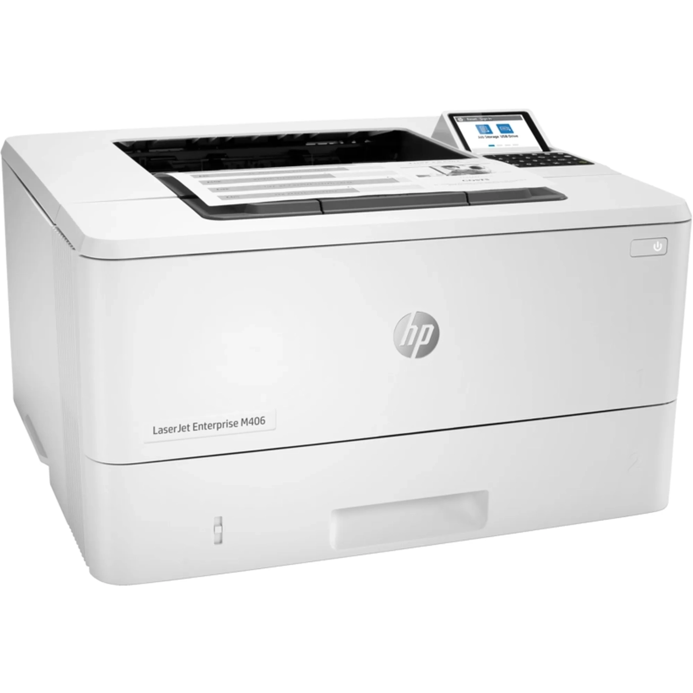 Купить Принтер HP LaserJet Enterprise M406dn (3PZ15A) - фото 2
