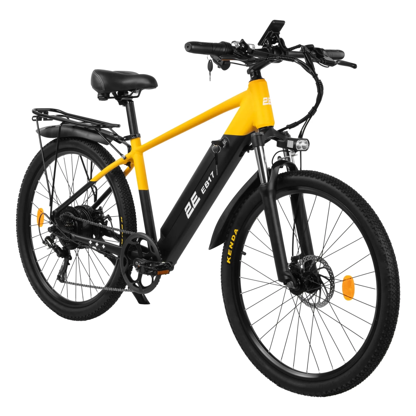 Купить Электровелосипед 2E EB17 26" Yellow-Black - фото 2