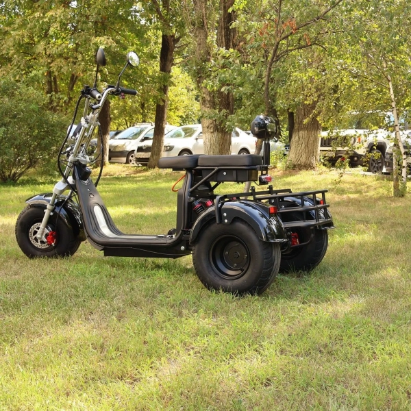 Купити Електроскутер Maxxter TRIKE 2.0 (Black) - фото 5