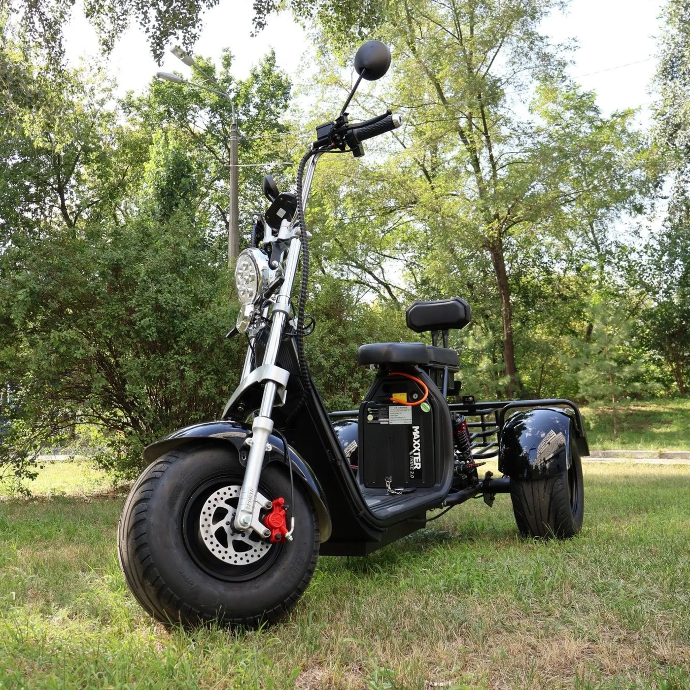 Купити Електроскутер Maxxter TRIKE 2.0 (Black) - фото 6