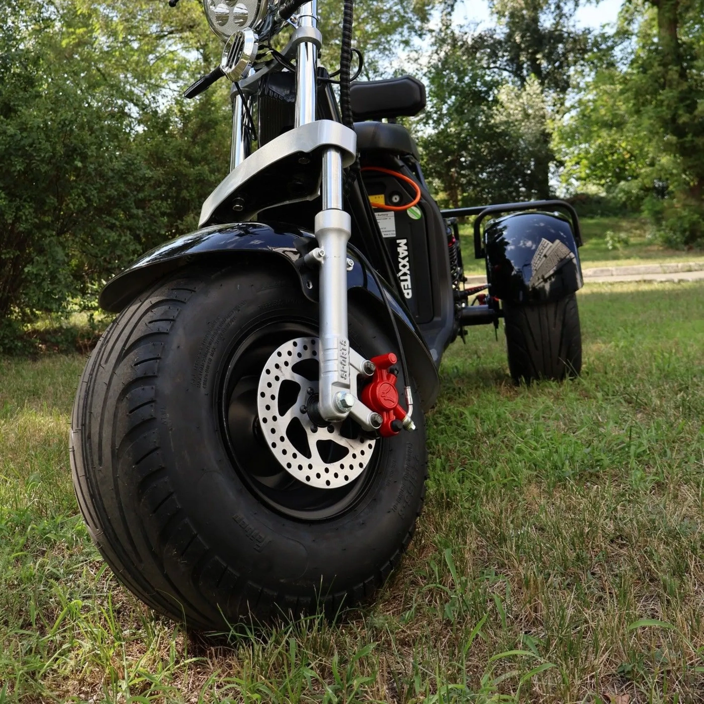 Купити Електроскутер Maxxter TRIKE 2.0 (Black) - фото 7
