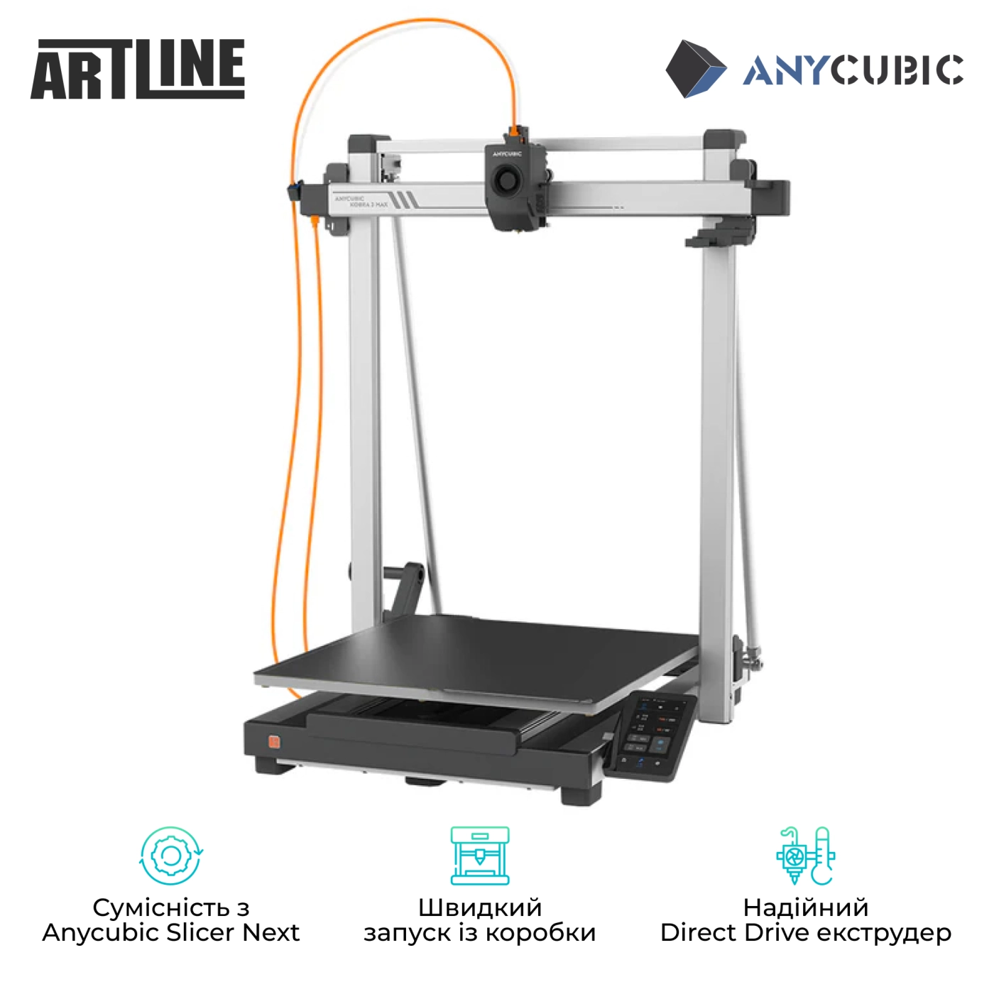 Купити 3D принтер Anycubic Kobra 3 Max - фото 4