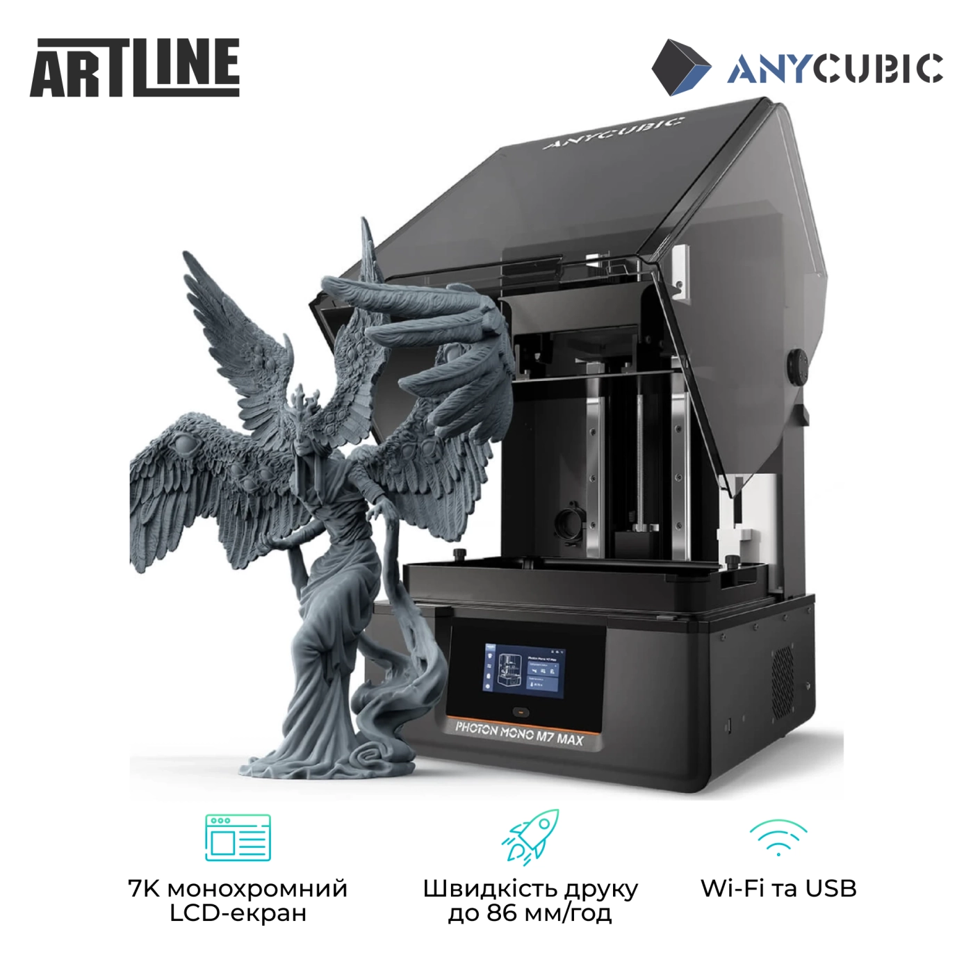 Купити 3D принтер Anycubic Photon Mono M7 Max - фото 2