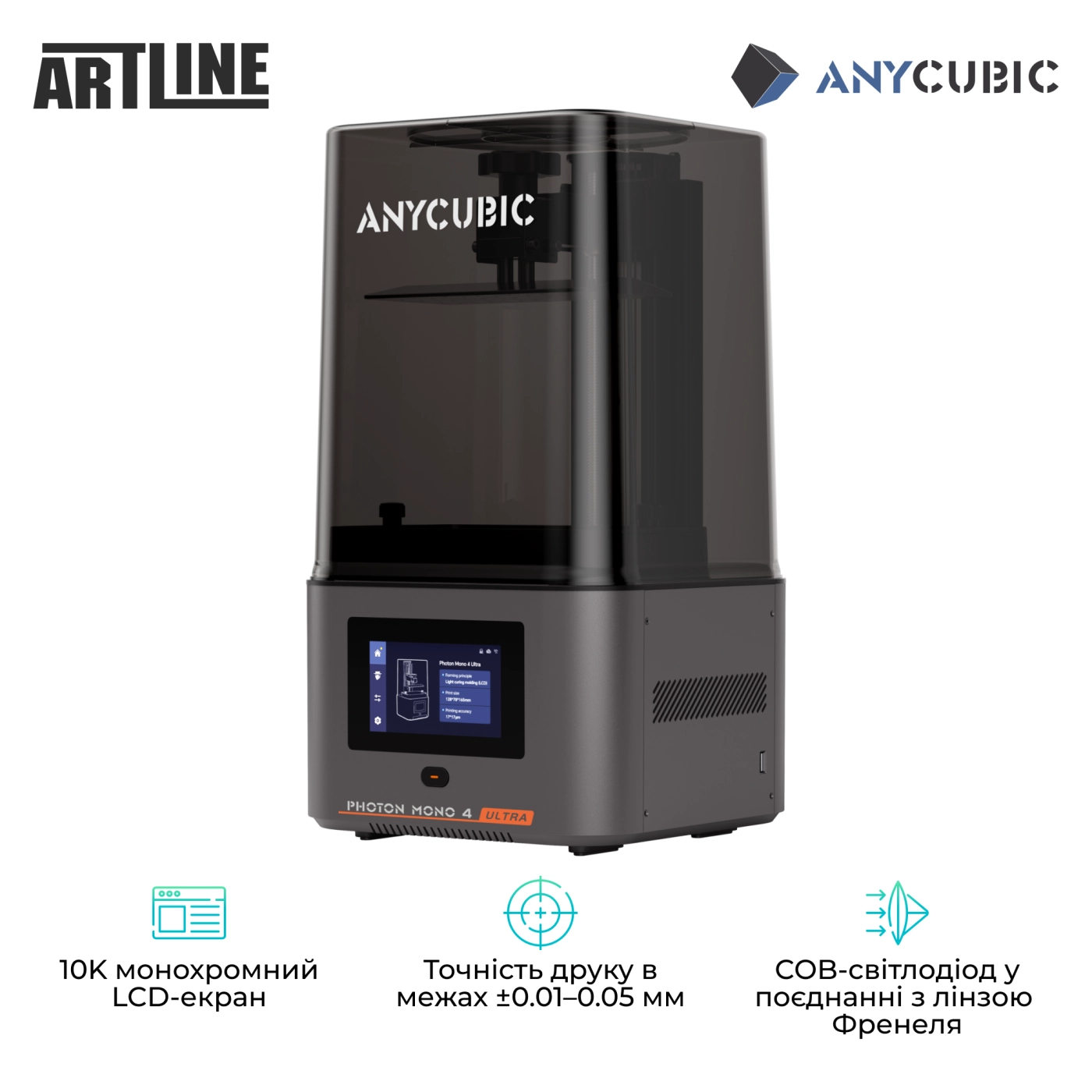 Купити 3D принтер Anycubic Photon Mono 4 Ultra - фото 2