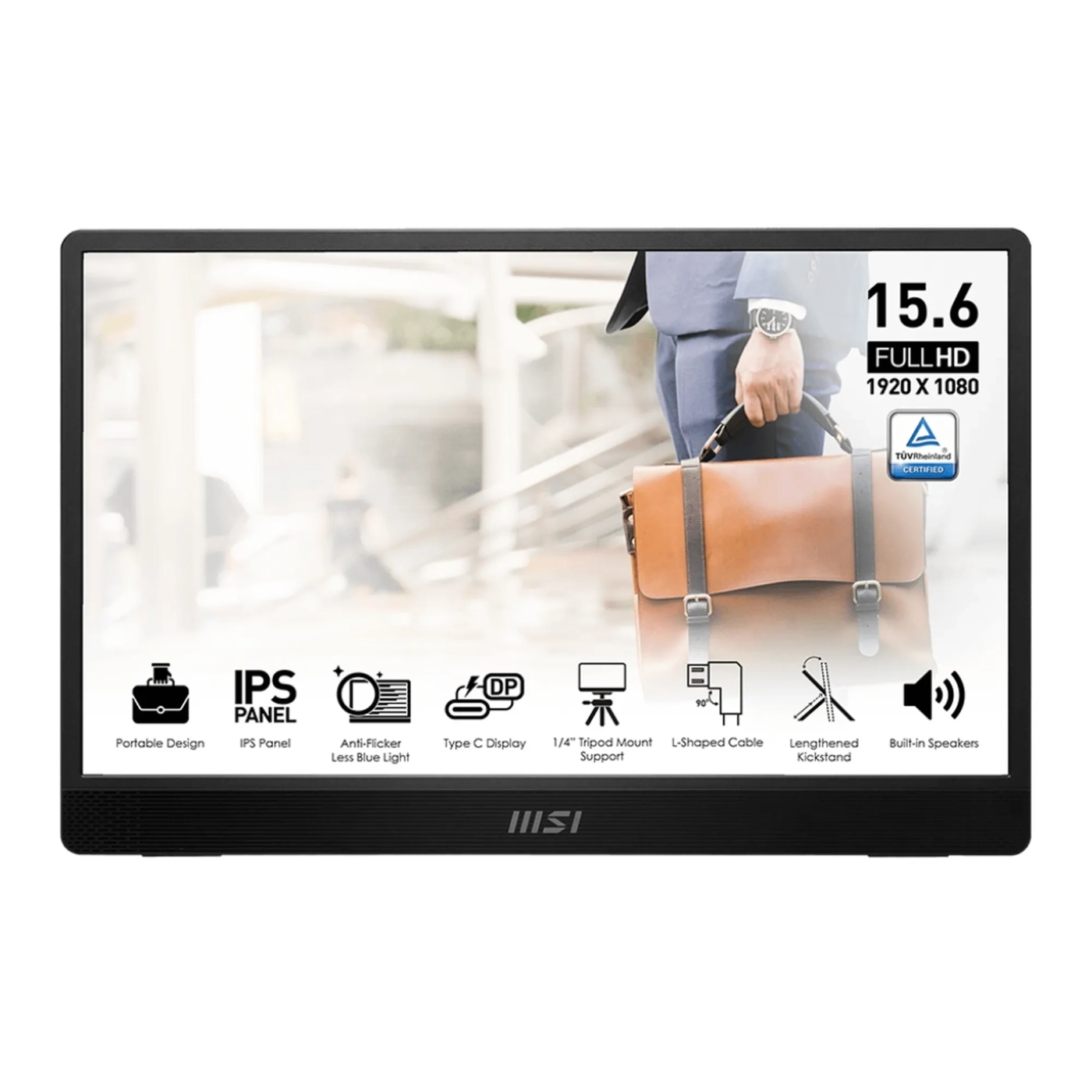 Купить Монитор 15.6" MSI PRO MP161 E2 (9S6-3PB70H-020) - фото 1