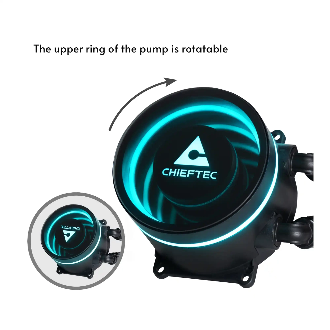 Купити Система водяного охолодження Chieftec Iceberg 360 ARGB - фото 4