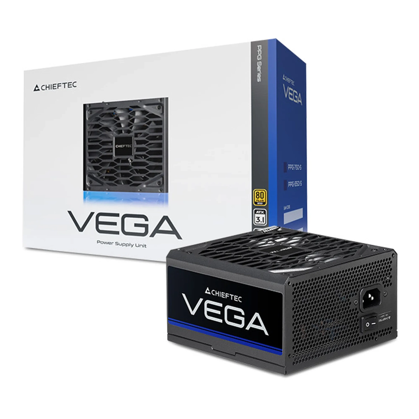 Купити Блок живлення CHIEFTEC VEGA 750W 80+ Gold (PPG-750-S) - фото 7