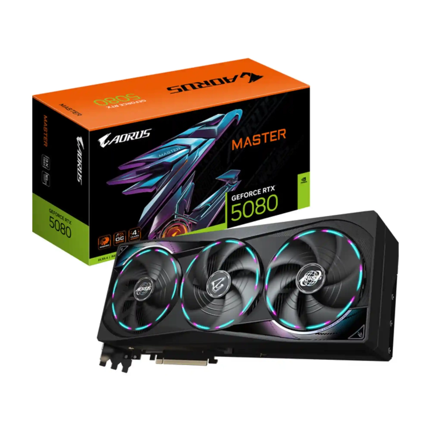Купить Видеокарта GIGABYTE Nvidia GeForce RTX 5080 AORUS MASTER 16Gb (GV-N5080AORUS M-16GD) - фото 10