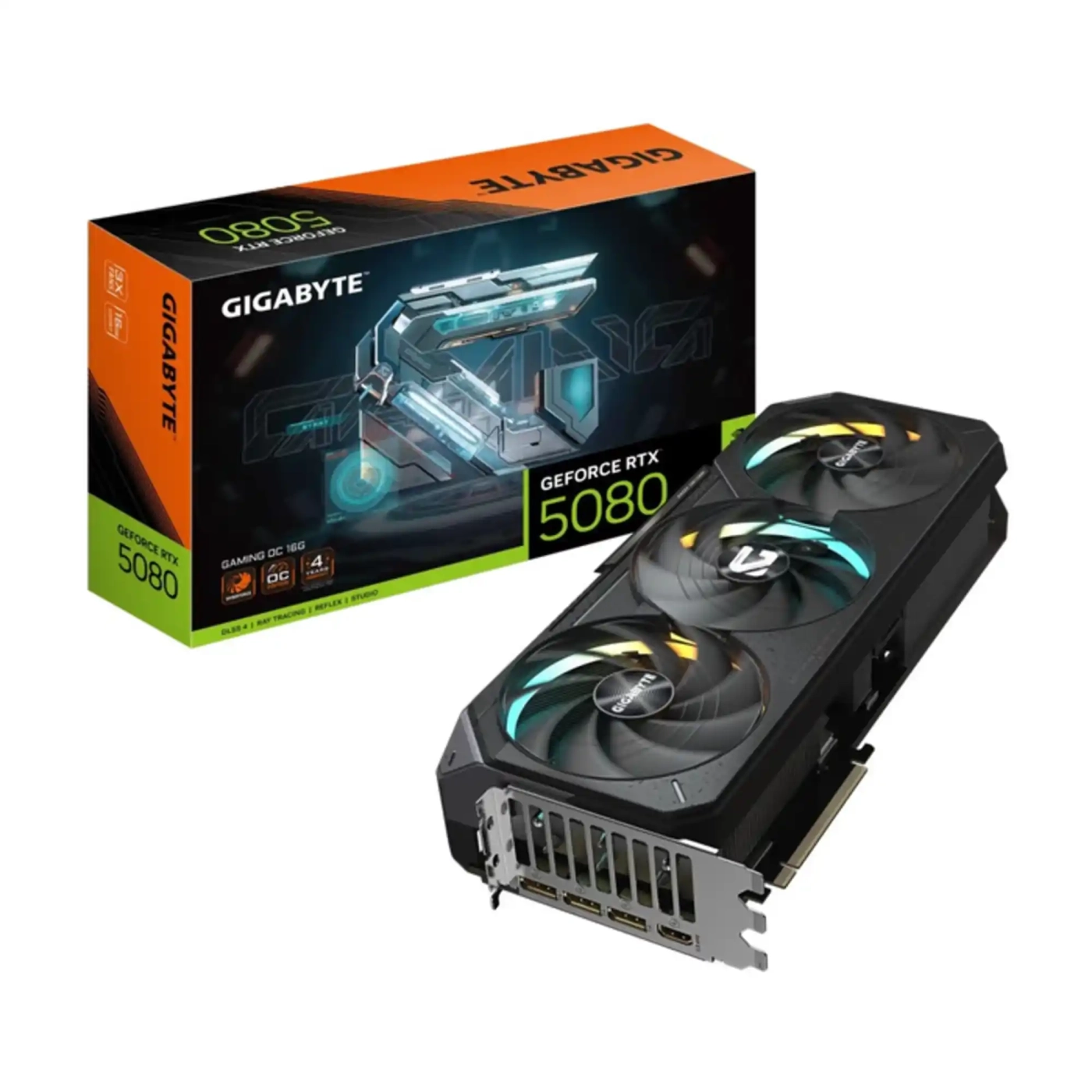 Купить Видеокарта GIGABYTE Nvidia GeForce RTX 5080 GAMING OC-16G (GV-N5080GAMING OC-16GD) - фото 8