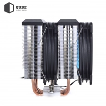 Купити Процесорний кулер QUBE QB-OL2100 (120mm/4pin/700-1500RPM/29.5dBA/6 тепл. трубки) - фото 11