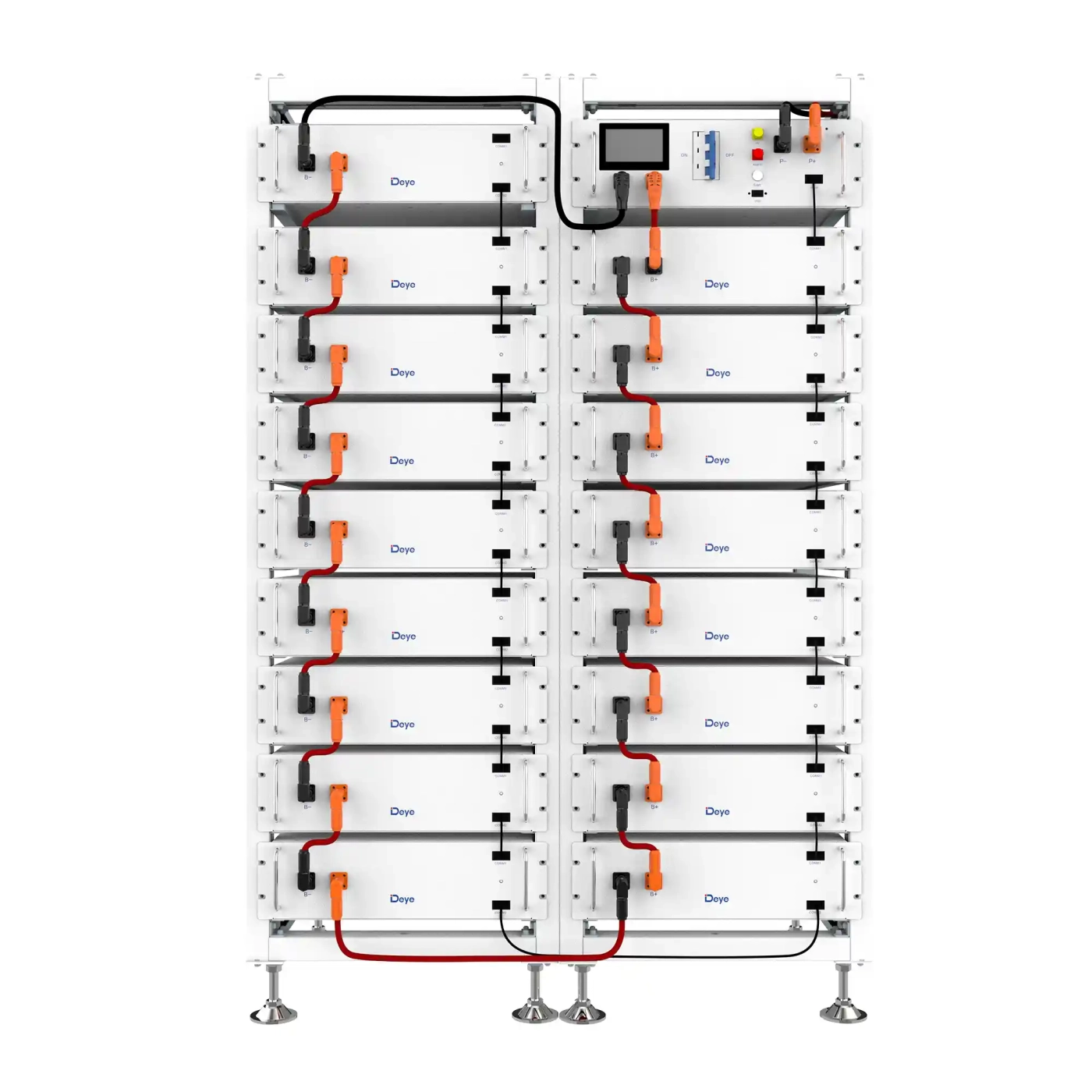 Купить Блок батарей Deye BOS-G PRO 17, 87kW, 870.4V, 100Ah, LiFePO4, BOS-G-PDU-2, RACK (BOS-GPRO17-87kW) - фото 1