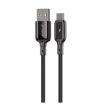 Купить Кабель Proove Dense Metal USB - USB-C 2.4A 1m Black (CCDM20001201) - фото 1