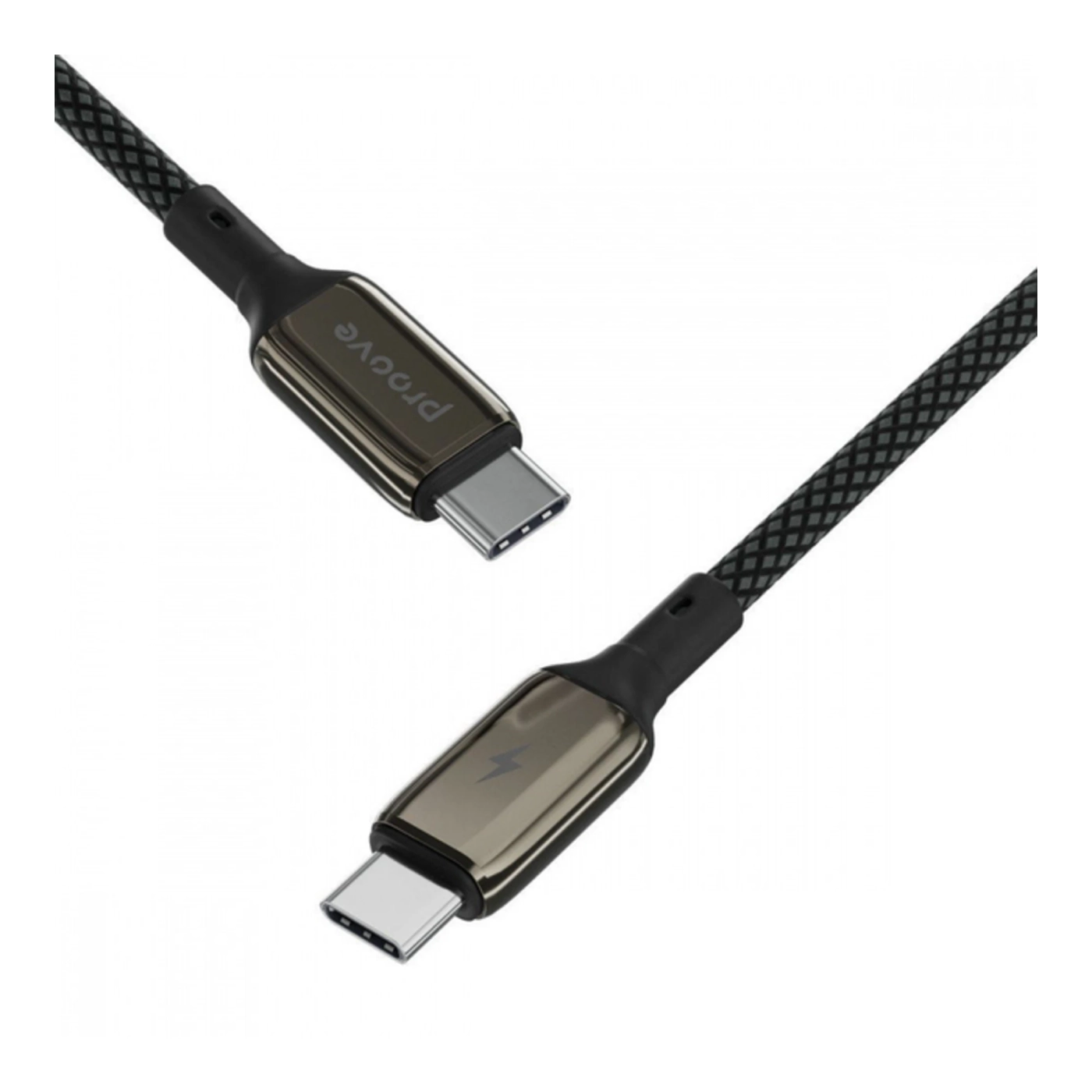 Купить Кабель Proove Dense Metal USB-C - USB-C 60W 1m Black (CCDM60002201) - фото 2