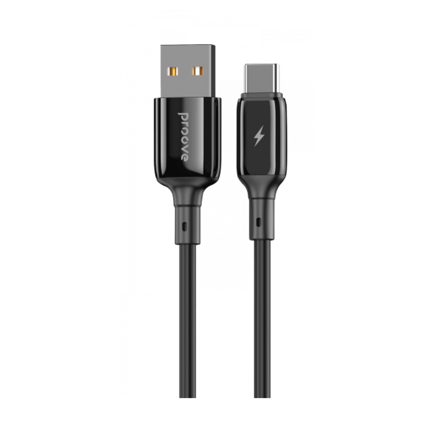 Купить Кабель Proove Flex Metal USB - USB-C 2.4A 1m Black (CCFM20001201) - фото 1