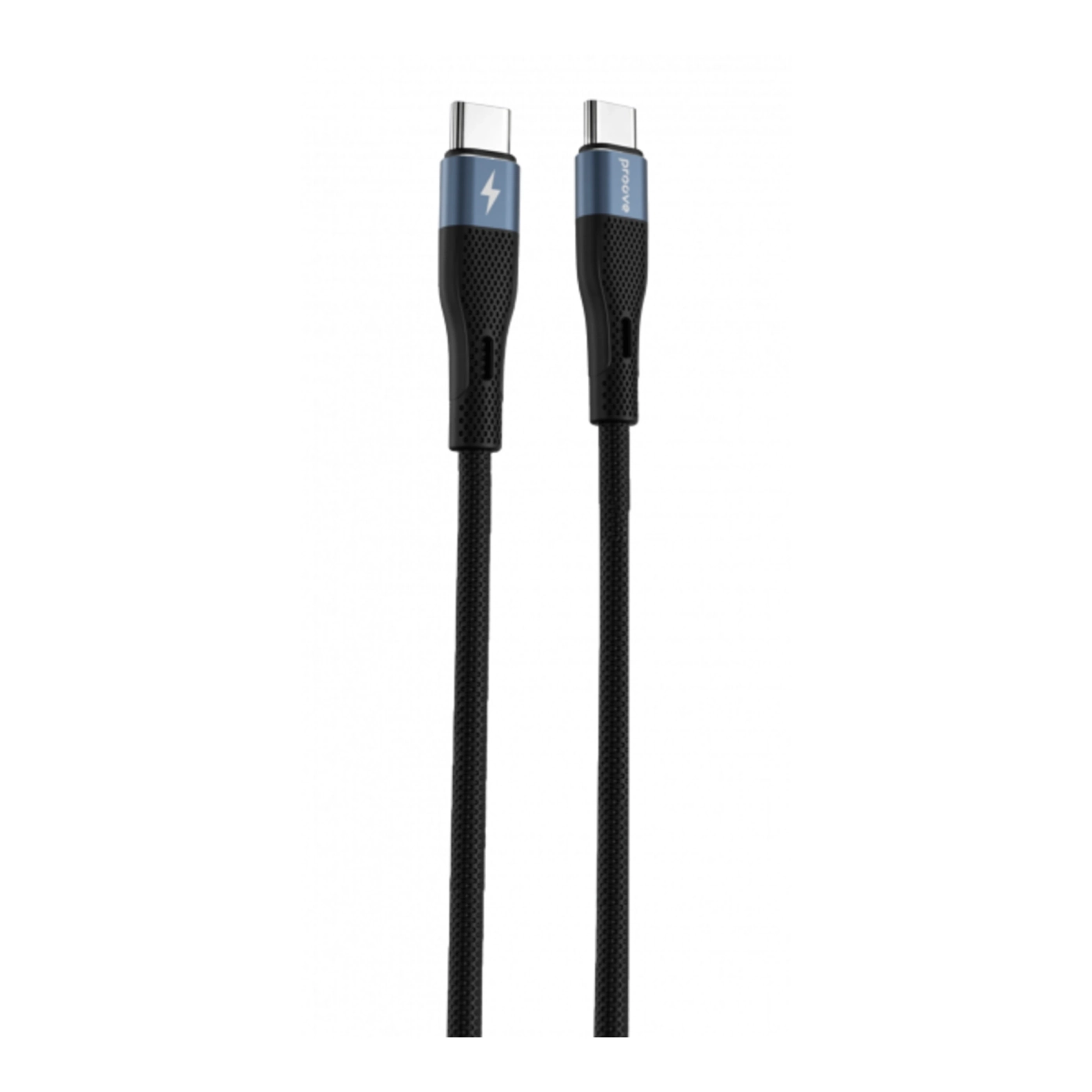 Купити Кабель Proove Light Silicone USB-C - USB-C 60W 1m Black (CCLC60001101) - фото 1