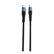 Купити Кабель Proove Light Silicone USB-C - USB-C 60W 1m Black (CCLC60001101) - фото 1
