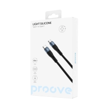 Купити Кабель Proove Light Silicone USB-C - USB-C 60W 1m Black (CCLC60001101) - фото 2