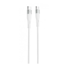 Купити Кабель Proove Light Silicone USB-C - USB-C 60W 1m White (CCLC60001102) - фото 1