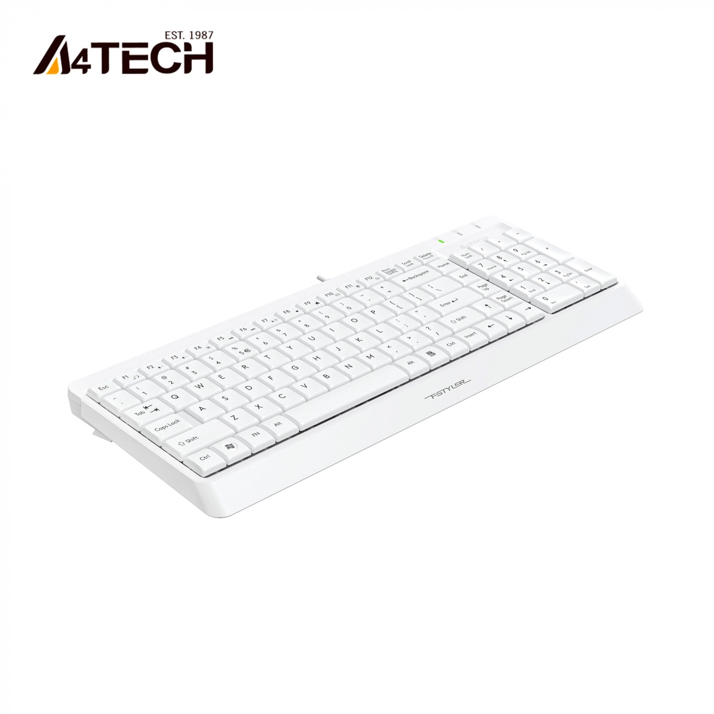 Купити Клавіатура A4tech FK15 White - фото 2