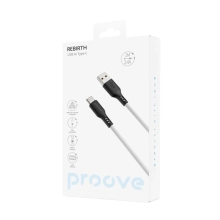 Купить Кабель Proove Rebirth USB - USB-C 2.4A 1m White (CCRE60001202) - фото 2