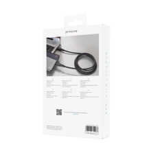 Купити Кабель Proove Rebirth USB-C - USB-С 60W 1m Black (CCRE60002201) - фото 3