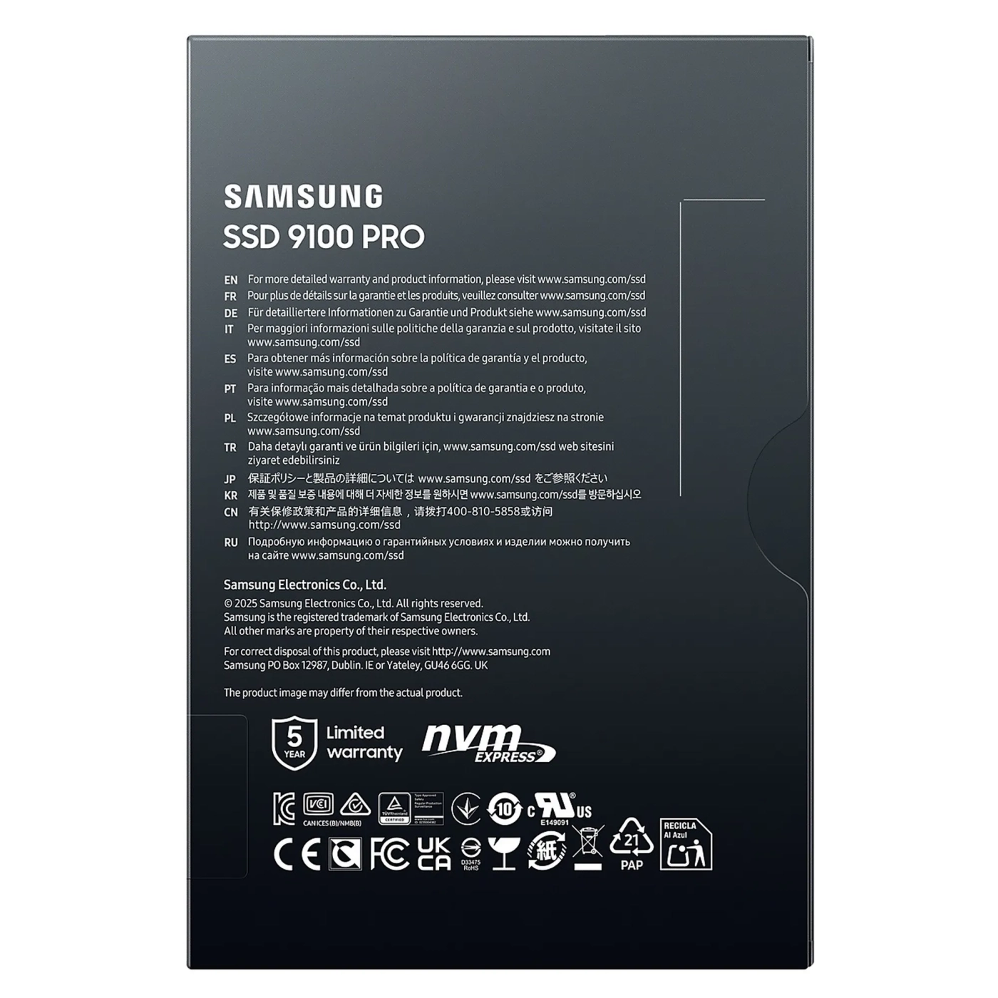 Купити SSD диск Samsung 9100 PRO 4TB M.2 (MZ-VAP4T0BW) - фото 6