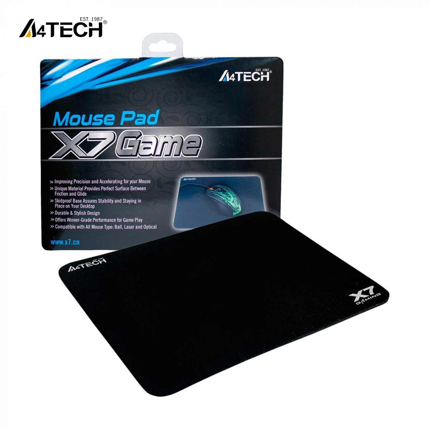 Купити Ігрова поверхня A4Tech X7-200MP Black - фото 3