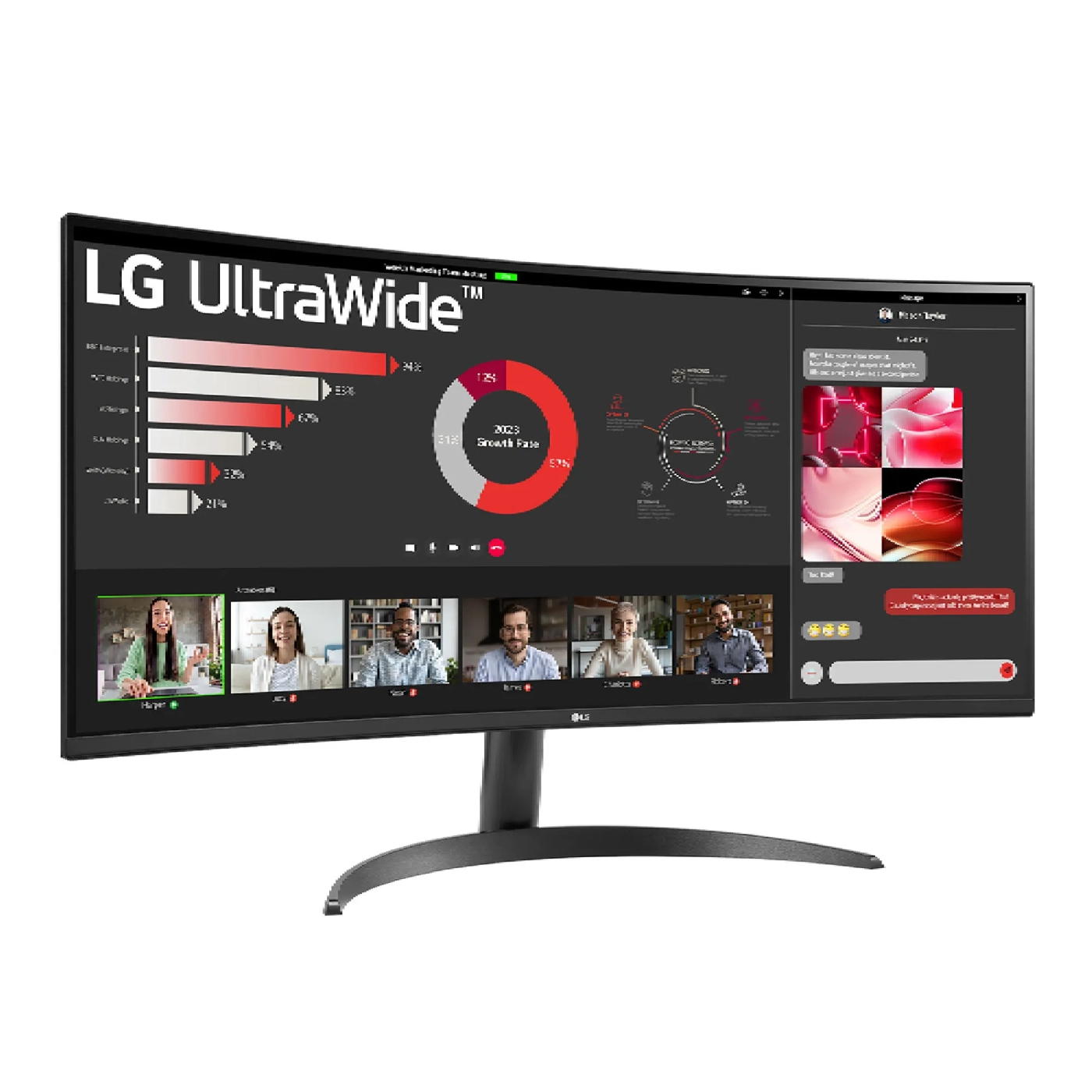 Купити Монітор 34" LG UltraWide 34WR50QK-B (34WR50QK-B.ADRZ) - фото 2