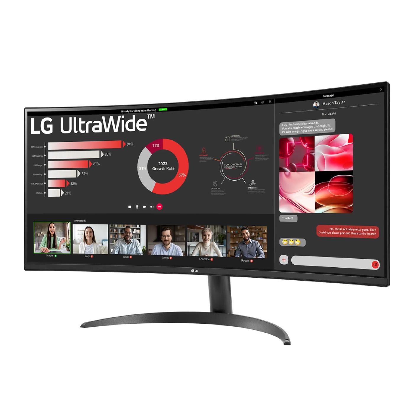 Купити Монітор 34" LG UltraWide 34WR50QK-B (34WR50QK-B.ADRZ) - фото 3