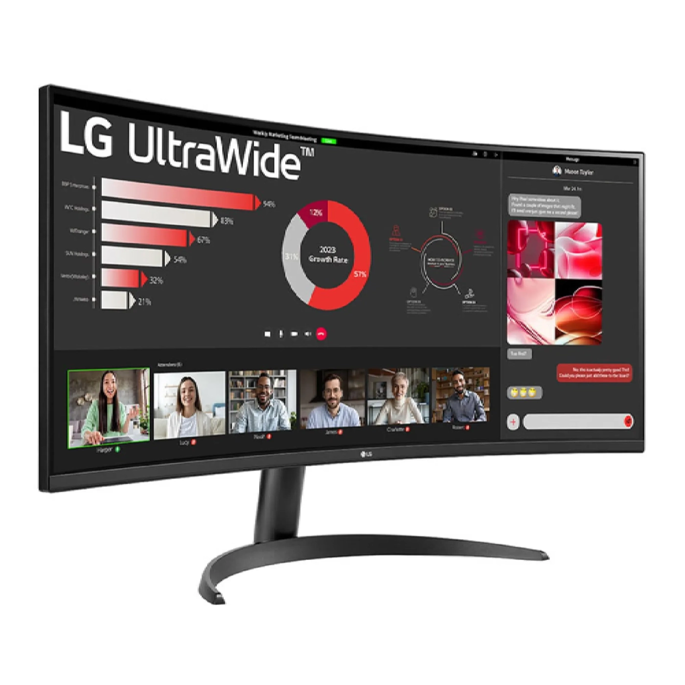 Купити Монітор 34" LG UltraWide 34WR50QK-B (34WR50QK-B.ADRZ) - фото 4