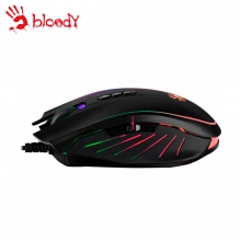 Купить Мышь A4Tech Q81 Bloody Neon XGlide USB Black - фото 3
