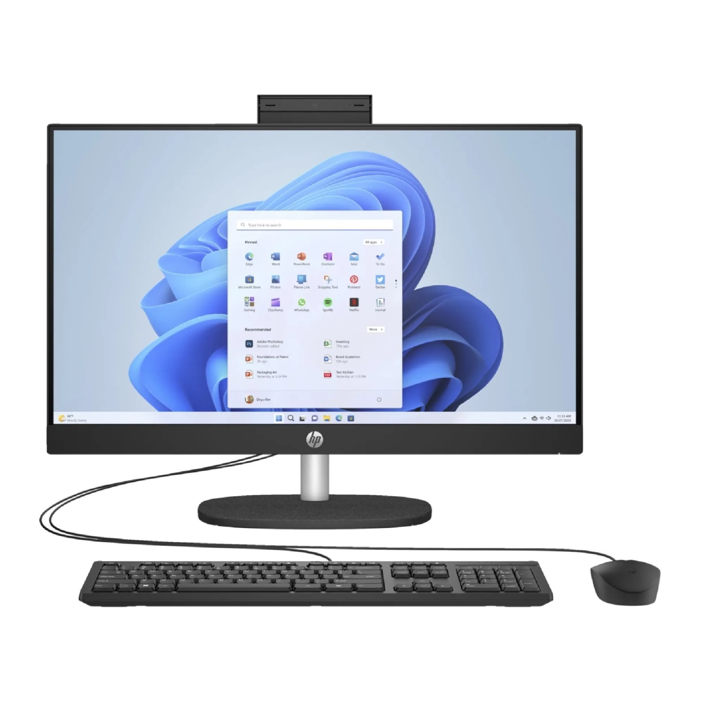 Купить Моноблок HP 24-cr1007ua (AE0P6EA) - фото 1