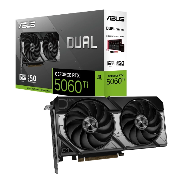 Купить Видеокарта ASUS Nvidia GeForce RTX 5060 Ti DUAL 16GB (DUAL-RTX5060TI-16G) - фото 8