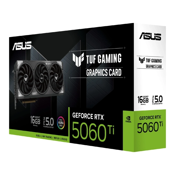 Купить Видеокарта ASUS Nvidia GeForce RTX 5060 Ti TUF GAMING 16GB (TUF-RTX5060TI-16G-GAMING) - фото 8