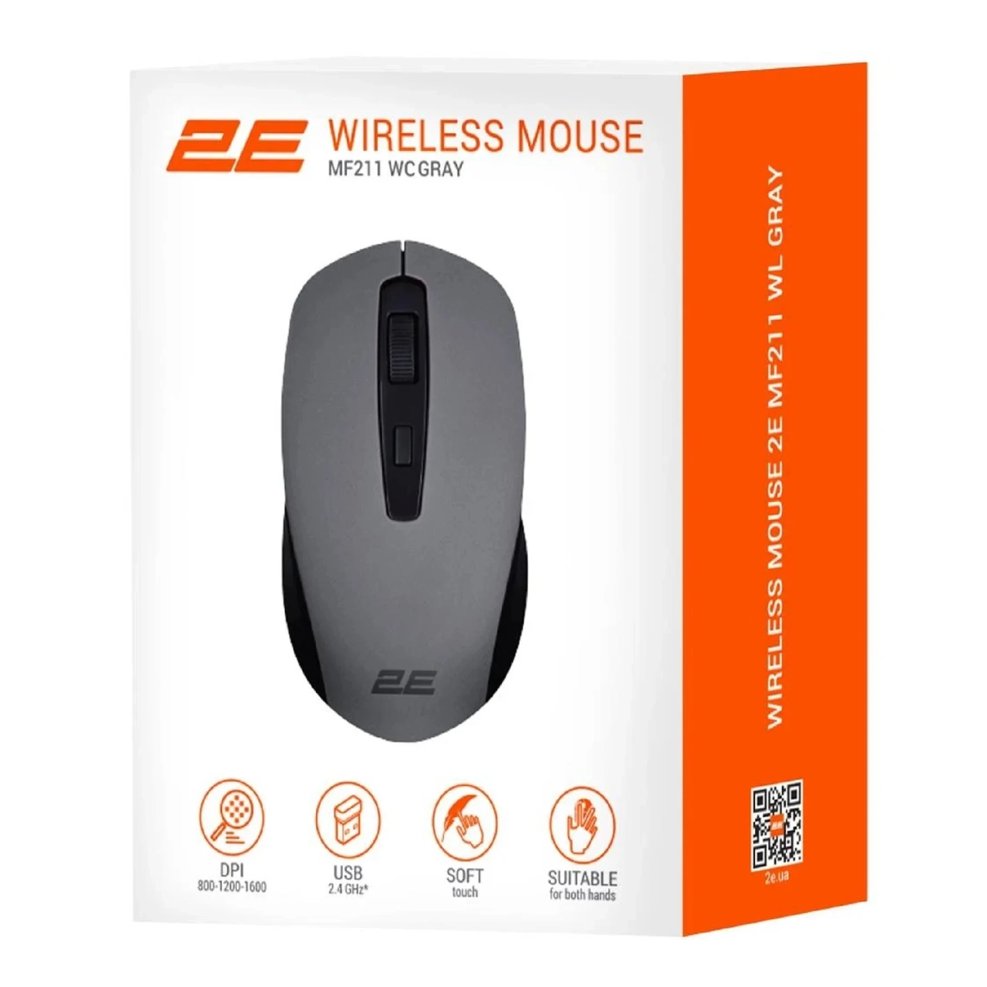 Купить Мышь 2E MF211 Wireless Gray (2E-MF211WC) - фото 5