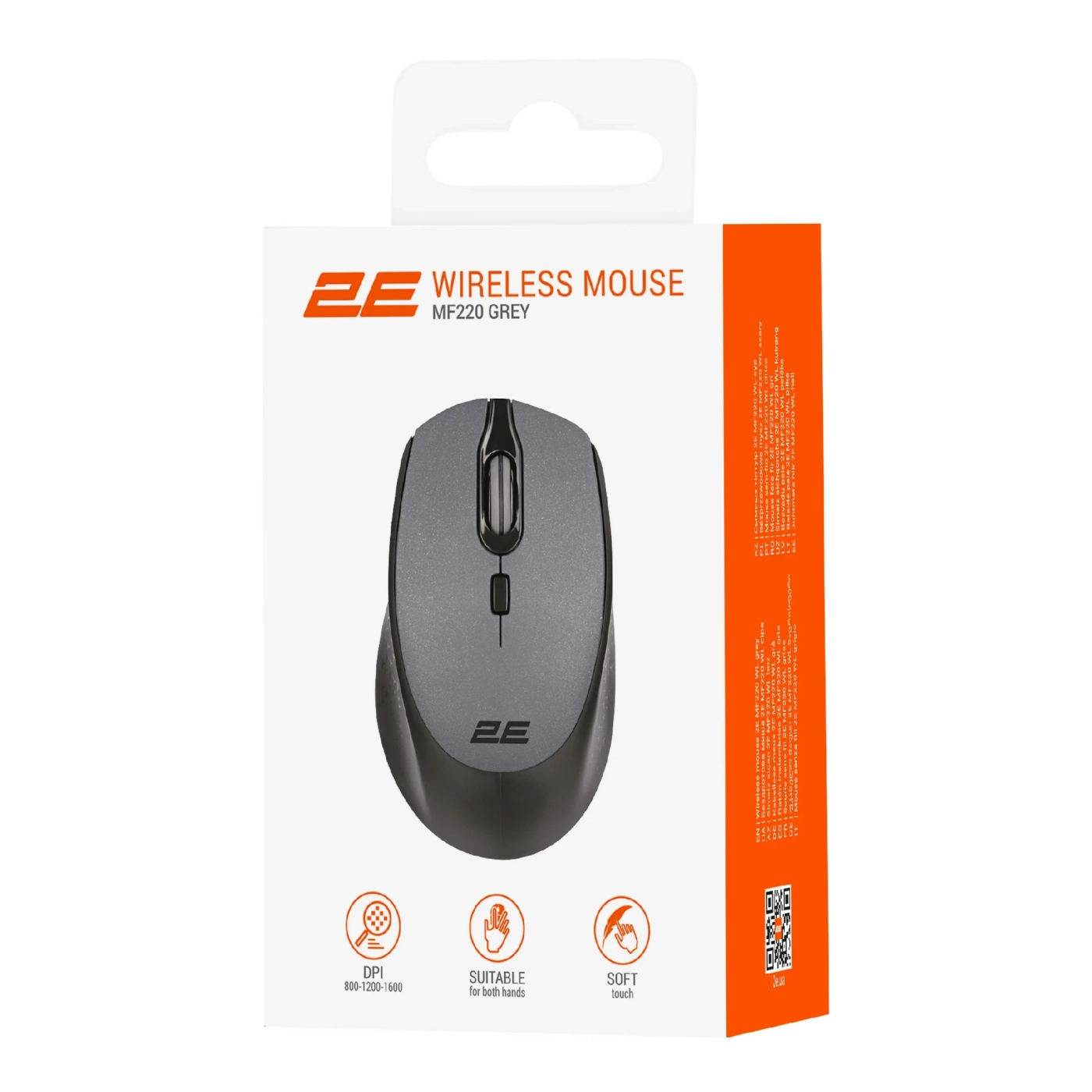Купити Мишка 2E MF220 Wireless Grey (2E-MF220WB) - фото 6