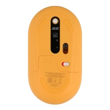 Купить Мышь 2E MF300 CAPYBARASUNSET Silent Wireless/Bluetooth Yellow (2E-MF300WCAPIBARAYW) - фото 4