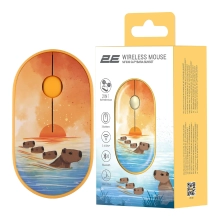 Купить Мышь 2E MF300 CAPYBARASUNSET Silent Wireless/Bluetooth Yellow (2E-MF300WCAPIBARAYW) - фото 7