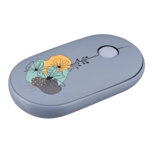 Купить Мышь 2E MF300 FLORAMALLOW Silent Wireless/Bluetooth Blue (2E-MF300WFLORABL) - фото 2