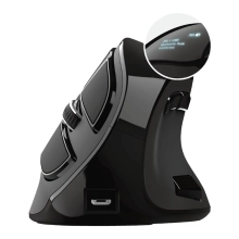 Купить Мышь Trust Voxx Rechargeable Ergonomic Wireless/Bluetooth Black (23731) - фото 6