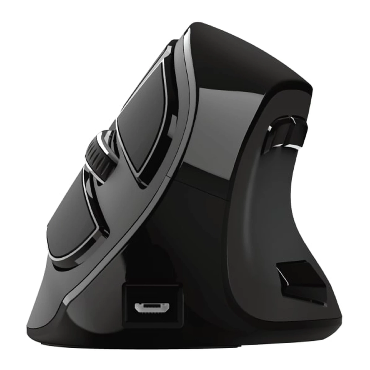Купить Мышь Trust Voxx Rechargeable Ergonomic Wireless/Bluetooth Black (23731) - фото 7