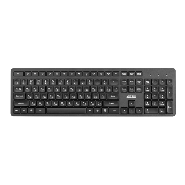 Купити Комплект клавіатура та мишка 2E MK420 Wireless UA Black (2E-MK420WB_UA) - фото 2