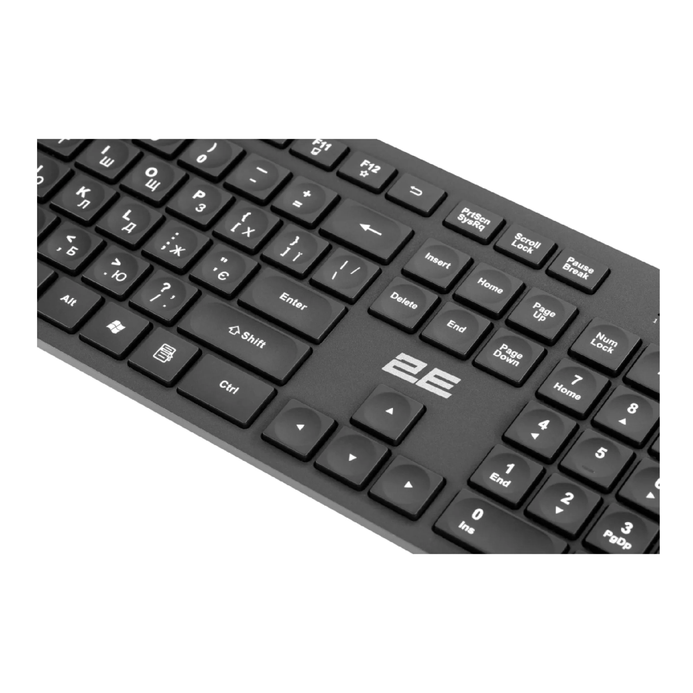 Купити Комплект клавіатура та мишка 2E MK420 Wireless UA Black (2E-MK420WB_UA) - фото 4