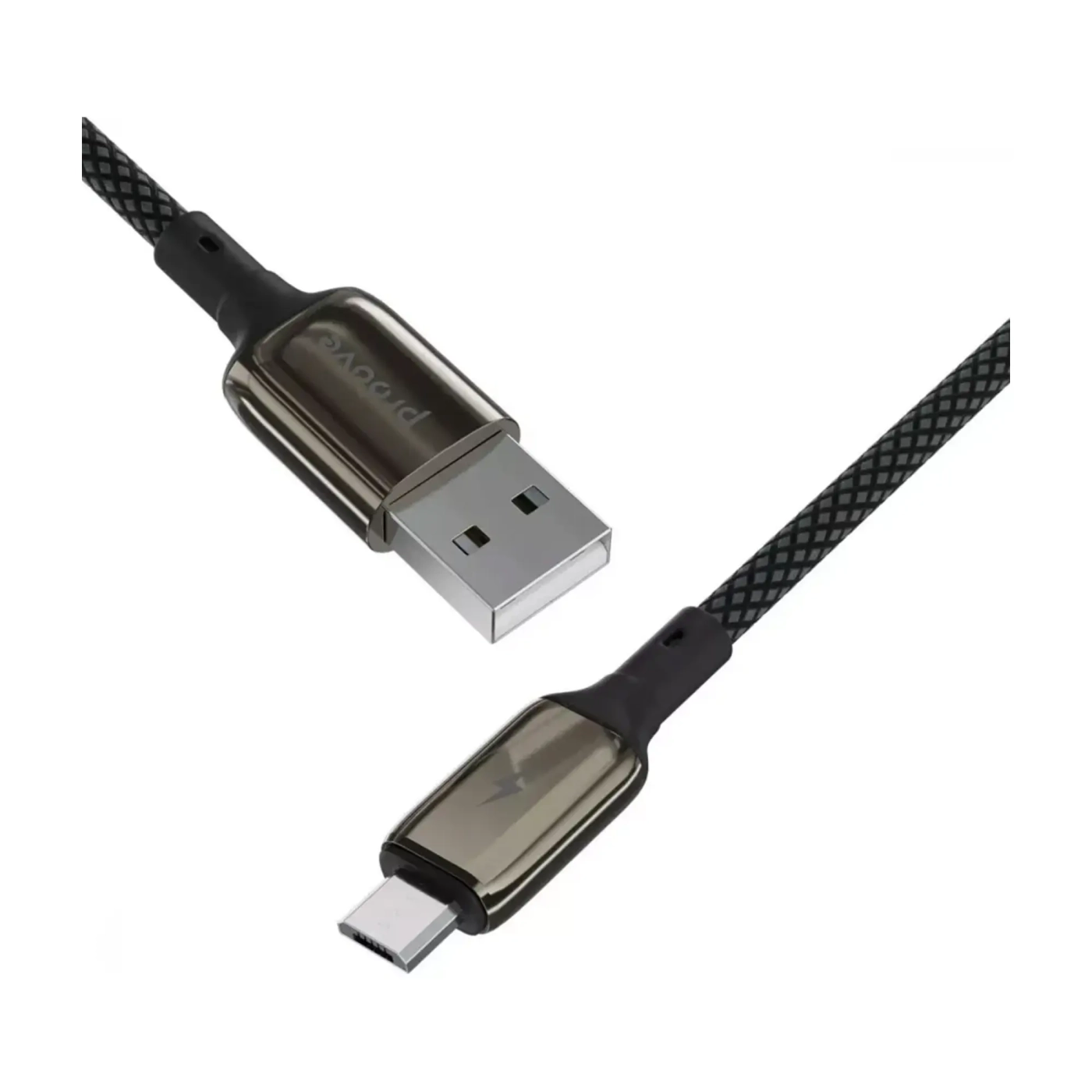 Купити Кабель Proove Dense Metal USB - MicroUSB 2.4A 1m Black (CCDM20001301)_ - фото 3