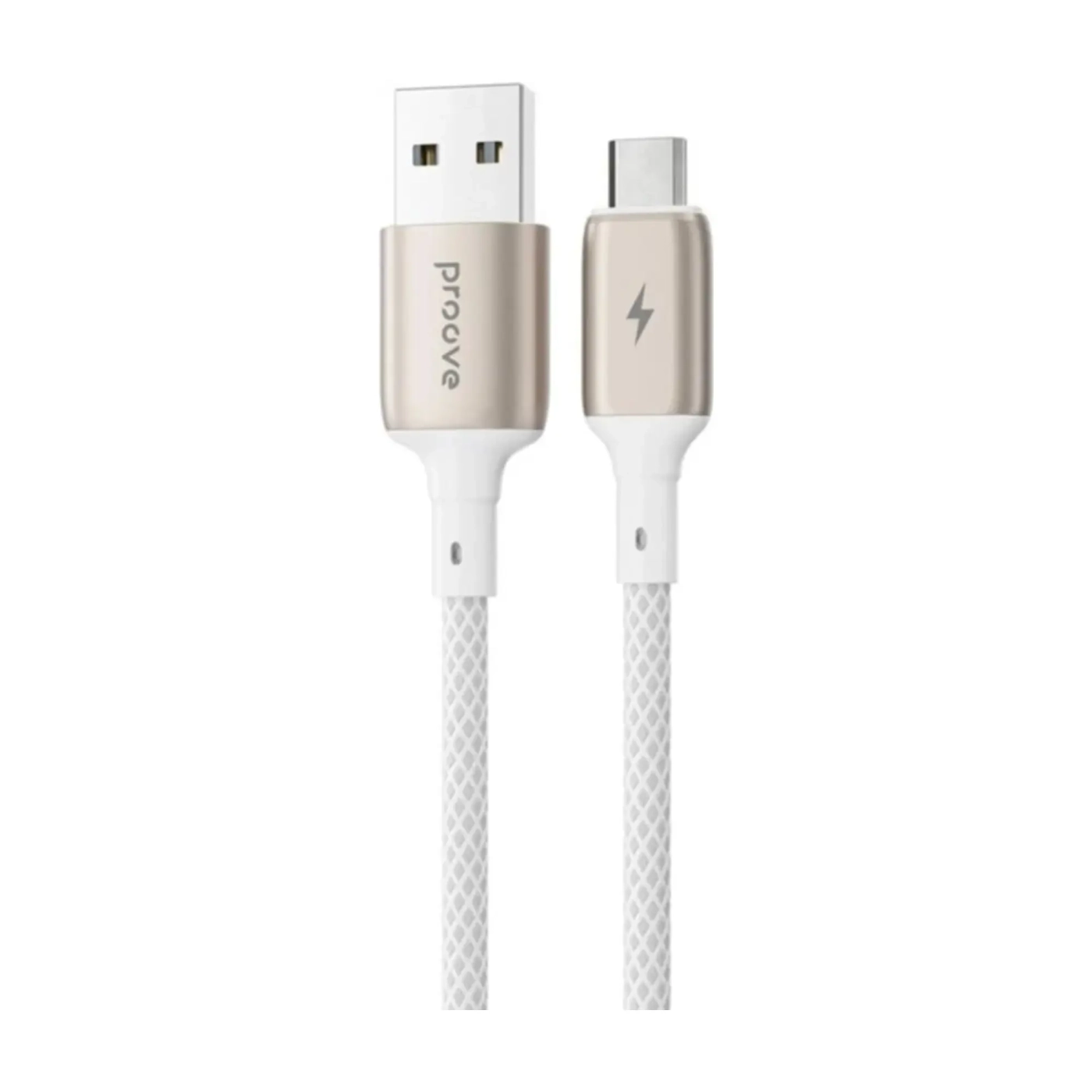 Купить Кабель Proove Dense Metal USB - MicroUSB 2.4A 1m White (CCDM20001302)_ - фото 1