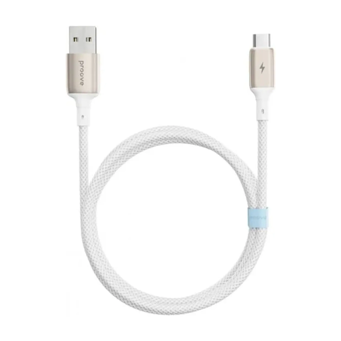 Купить Кабель Proove Dense Metal USB - USB USB-C 2.4A 1m White (CCDM20001202)_ - фото 2