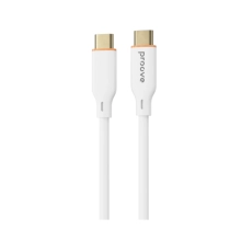 Купити Кабель Proove Jelly Silicone USB-C - USB-C 60W 1m White (CCJS60002202) - фото 1