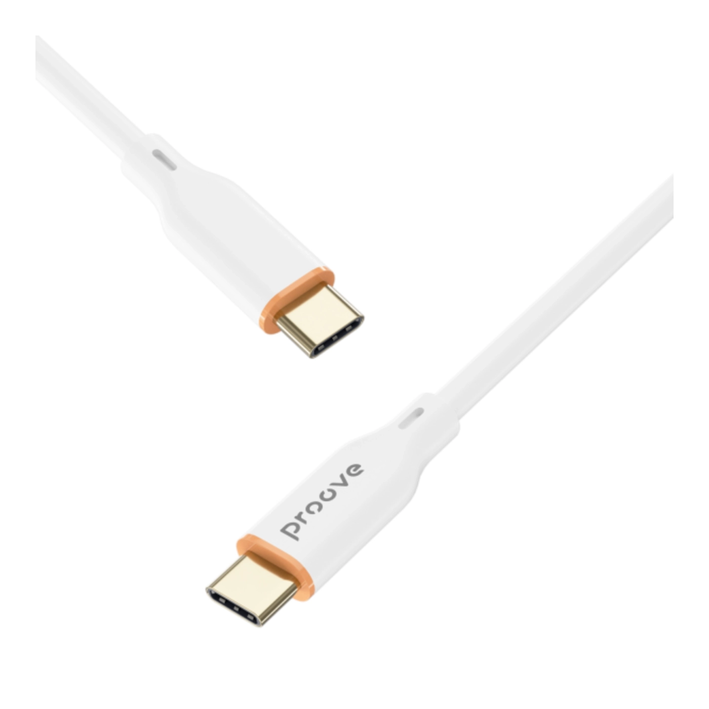 Купити Кабель Proove Jelly Silicone USB-C - USB-C 60W 1m White (CCJS60002202) - фото 3
